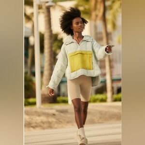 Free People Pippa Pullover Colorblock Puffer